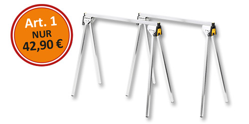 STANLEY Unterstellbock aus Metall, klappbar